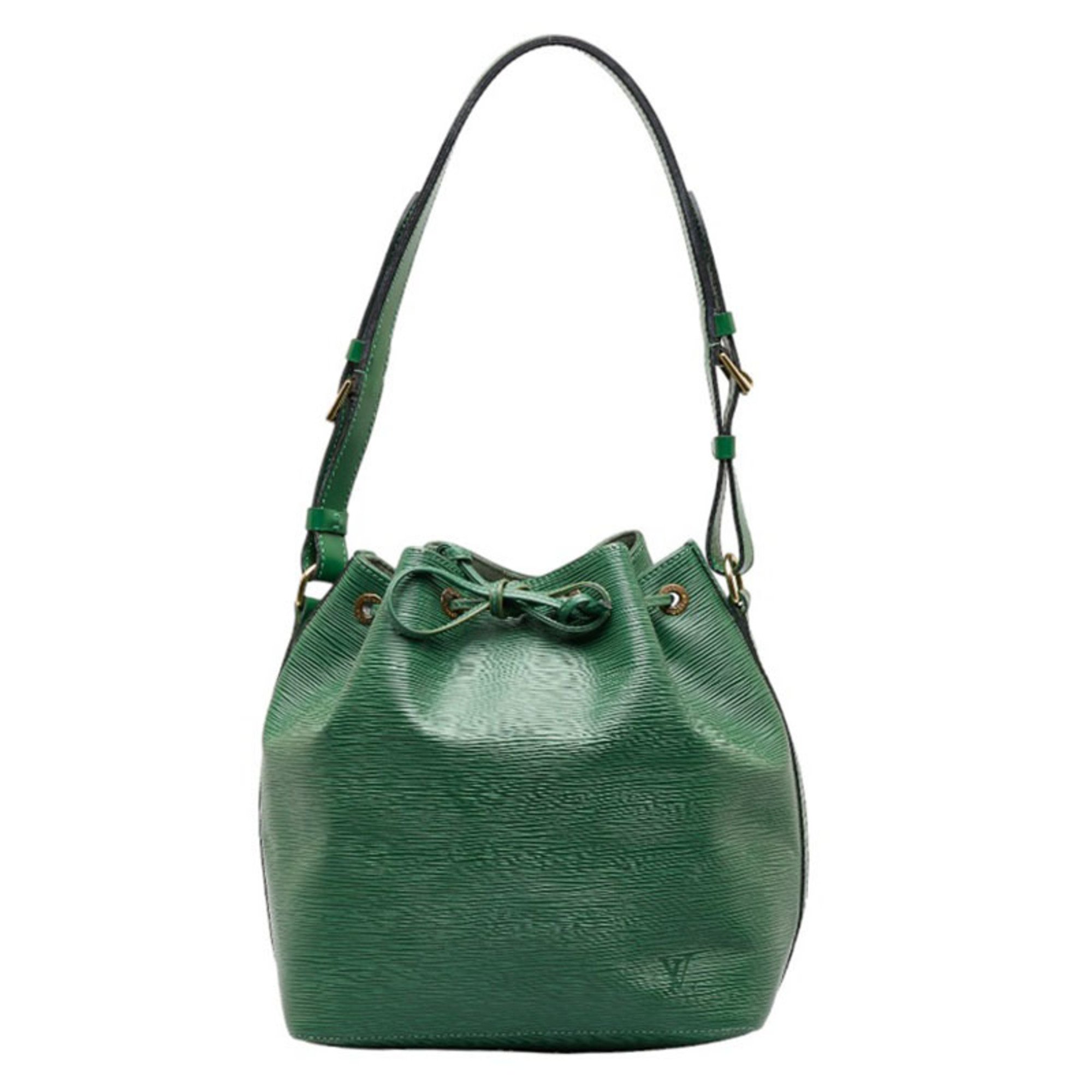 Louis Vuitton Epi Petinoe Shoulder Bag M44104 Borneo Green Leather Women's